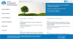 Desktop Screenshot of corporategovernancecommittee.be