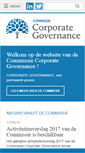 Mobile Screenshot of corporategovernancecommittee.be